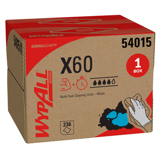 WypAll GeneralClean X60 Multi-Task Cleaning Cloths, 236 Towels (54015)