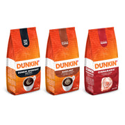 Dunkin' Flavored Variety Pack / 7 Ounce (Pack of 3) / 3 Ground Coffee