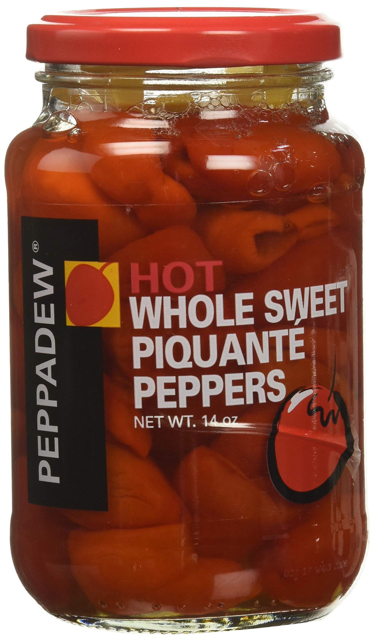 Peppers - Hot (14 ounce) by PEPPADEW – 14.0 Ounce (Pack of 1)