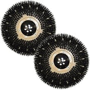 Mal-Grit™ Brushes for Tennant T600 Auto Scrubber (2-Pack) - Replacement Grit Stripping Brushes (32" Deck)