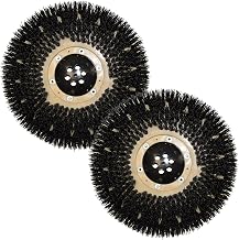 Mal-Grit™ Brushes for Tennant T600 Auto Scrubber (2-Pack) - Replacement Grit Stripping Brushes (32" Deck)