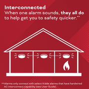 Kidde 6 Pack / White / 6th Edition Combination Smoke & Carbon Monoxide Detectors