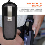 Arsenal 5567 Utility Knife Holder by Ergodyne – One Size, Polyester, Gray, Model 13667