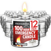 Stock Your Home 12 / 10 x 7,5 cm Candles