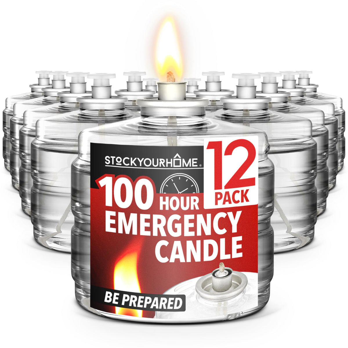 Stock Your Home 12 / 10 x 7,5 cm Candles