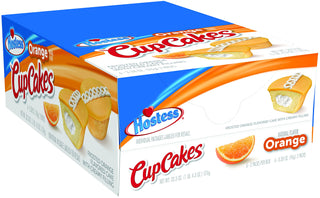 Cupcakes, Orange, 3.38 Ounce (6 Count) by Hostess – 20.28 Ounce (Pack of 1)