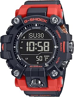 Casio GW9500-1A4 Men's Tough Solar Master of G Red Mudman G Shock Watch