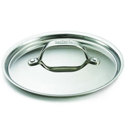 Tri-Ply Mini Casserole Lid by Tablecraft – 4.75x4.75x2.00, Stainless Steel, Silver, Model CW2052L