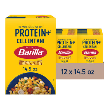 Protein+ (Plus) Cellentani Pasta by Barilla – 14.5 Ounce (Pack of 12), Pack of 12