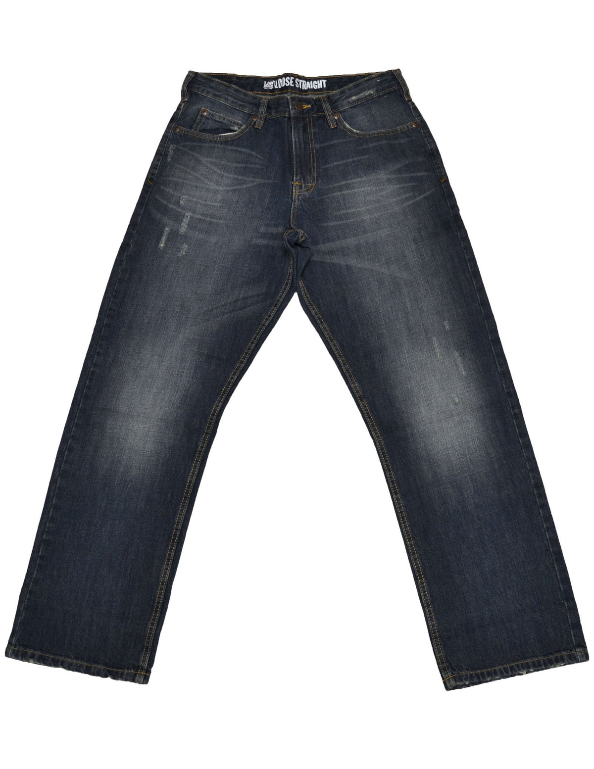 Men's Dungarees Loose Fit Straight Leg Jean by Lee – Ninja, Model 20156
