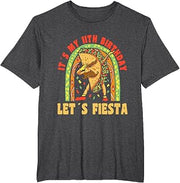 Happy 11 Birthday 11 Year Dabbing Taco Fiesta 11th Birthday T-Shirt
