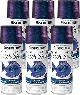 Rust-Oleum 398584-6PK Color Shift Spray Paint, 11 oz, Mermaid, 6 Pack
