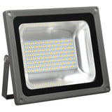 LED Flood Light w/Mounting Bracket by Global Industrial – 11.2"L x 5.51"W x 9.25"H, Die Cast Aluminum Housing, Bronze, Model SFL1-100-5K