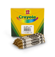 Crayola Gold / 12 Count (Pack of 1) / classic Crayons