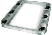 Magliner PDT364806 Aluminum Pallet Dolly, 6 Roller, Tilt, 3,600 lb Capacity, 48" Length, 4.5" Height, 36" Width