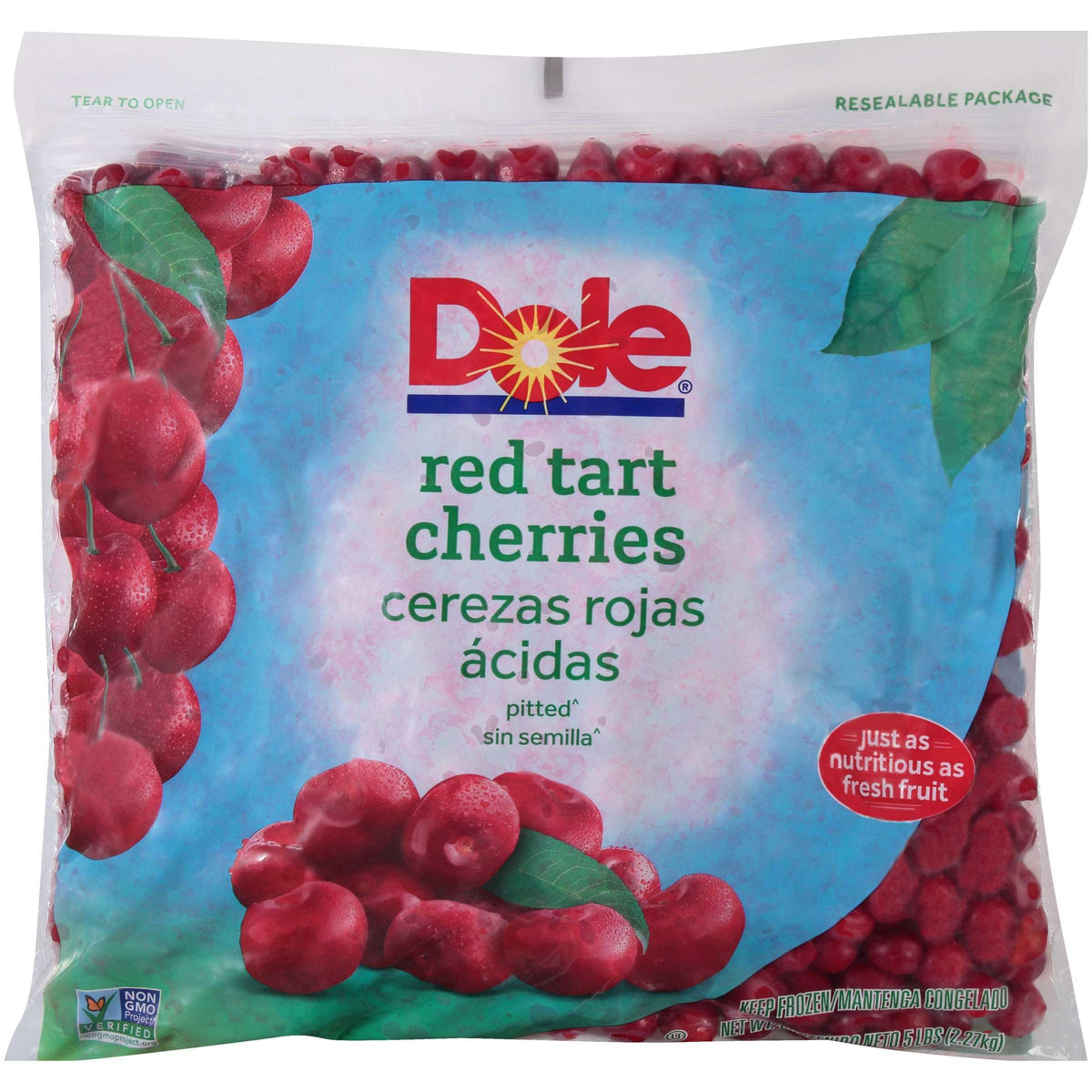 Individual Quick Frozen Red Tart Cherry by Dole – 5 Pound (Pack of 2), Pack of 2