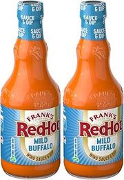 Frank's RedHot Mild Wings Hot Sauce, 12 fl oz (Pack of 2)