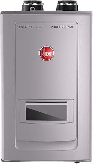 Rheem Prestige Condensing Tankless Gas Indoor Natural Gas Water Heater With Built-in Recirculation 10.0 GPM - RTGH-RH10DVLN