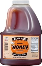 Honey Busy Bee Light Amber 6 Case 5 Pound
