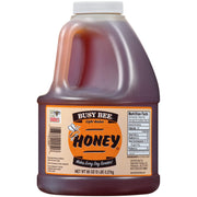 Honey Busy Bee Light Amber 6 Case 5 Pound by Barkman Honey – 80 Ounce, Pack of 6