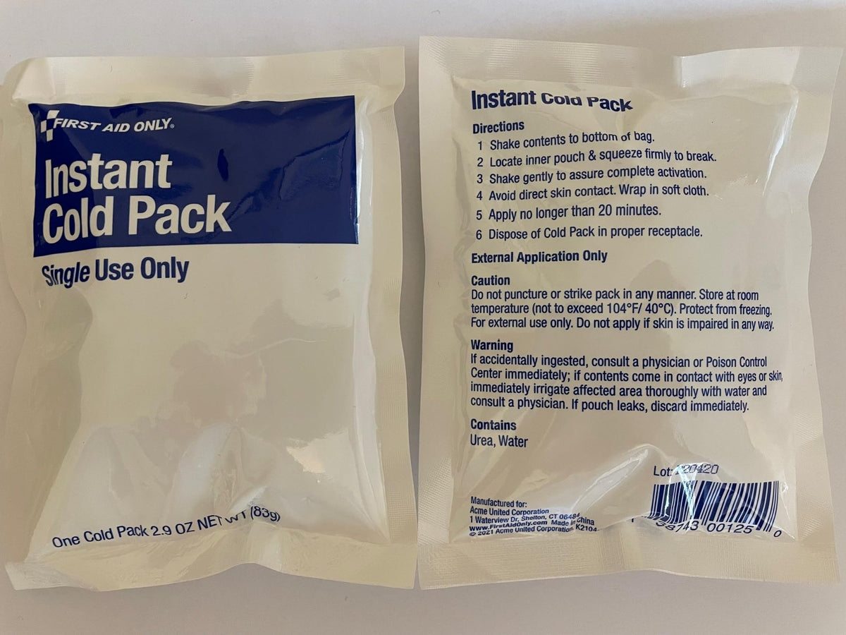 106 Piece Refill Pack () by First Aid Only – White, Model 223-REFILL
