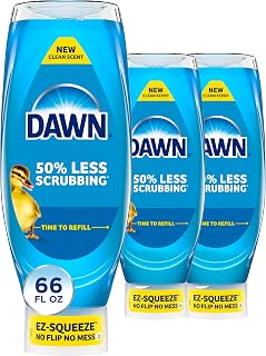 Dawn Ultra EZ-Squeeze Dish Soap, Dishwashing Liquid, Original, 22 Fl Oz (Pack of 18)