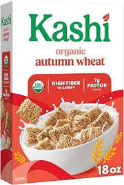 Kashi Autumn Wheat Breakfast Cereal 18oz | Organic, Whole Grain