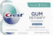 Crest Gum Detoxify Deep Clean Toothpaste, 4.1 oz (Pack of 2)