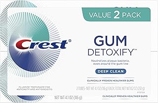 Crest Gum Detoxify Deep Clean Toothpaste, 4.1 oz (Pack of 2)