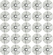 TUKIMA Impeller, Replaces Crathco 3587 (Pack of 25), Silver, Dehumidifier Replacement Part