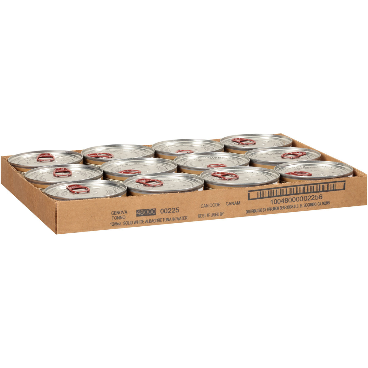 Albacore Tuna in Water with Sea Salt 5 oz. Can (Pack of 12) by Genova – 5 Ounce (Pack of 12), Pack of 12