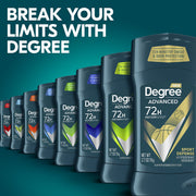 Advanced Antiperspirant Deodorant Sport Defense 2.7 oz 4 Count by Degree – 2.7 Ounce (Pack of 4), Pack of 4