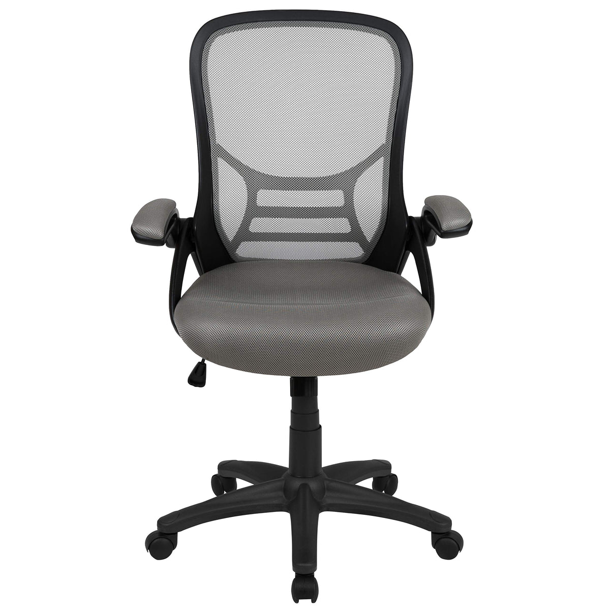 Flash Furniture Light Gray / Set of 1 / Contemporary Home Office Desk Chairs