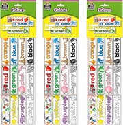 Teacher Created Resources Colors Headliners, 12 Per Pack, 3 Packs