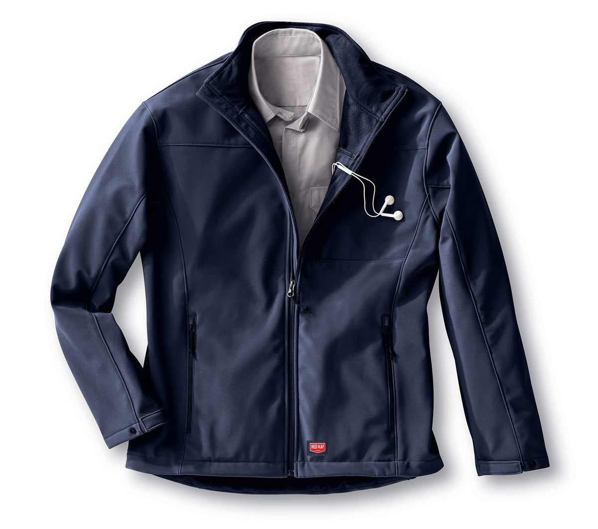 Red Kap Large / Navy / Deluxe Soft Shell Jacket Shells