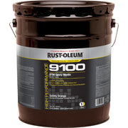 9100 System DTM Epoxy Mastic Safety Orange by Rust-Oleum – 5 gal, Blend, Safety Orange, Model 297081