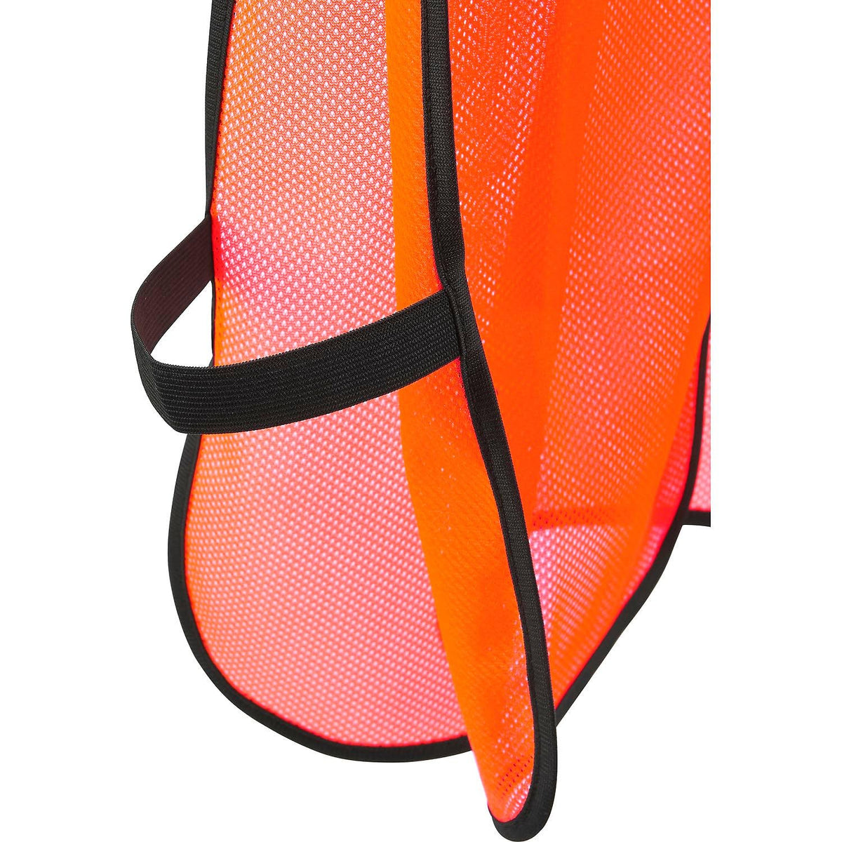 Hi-Vis Safety Vest by Global Industrial – One Size, Polyester, Orange, Model 641642O