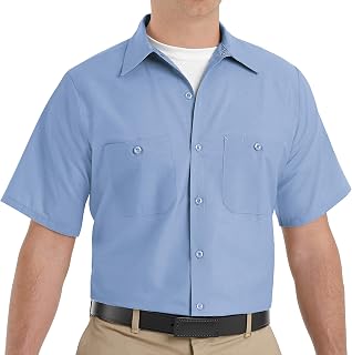 Red Kap Men's Long Sleeve Utility Uniform Shirt