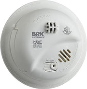 First Alert Hardwired Heat Alarm with Battery Backup, BRK Brands HD6135FB | HD6135FB, 9V Battery Backup