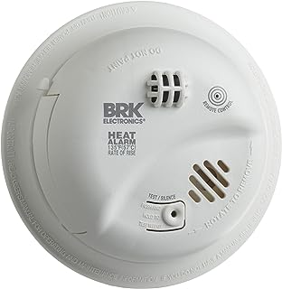 First Alert Hardwired Heat Alarm with Battery Backup, BRK Brands HD6135FB | HD6135FB, 9V Battery Backup