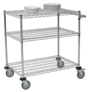 HUBERT Flint - 24"L x 18"W / Flint / 1 Utility Carts