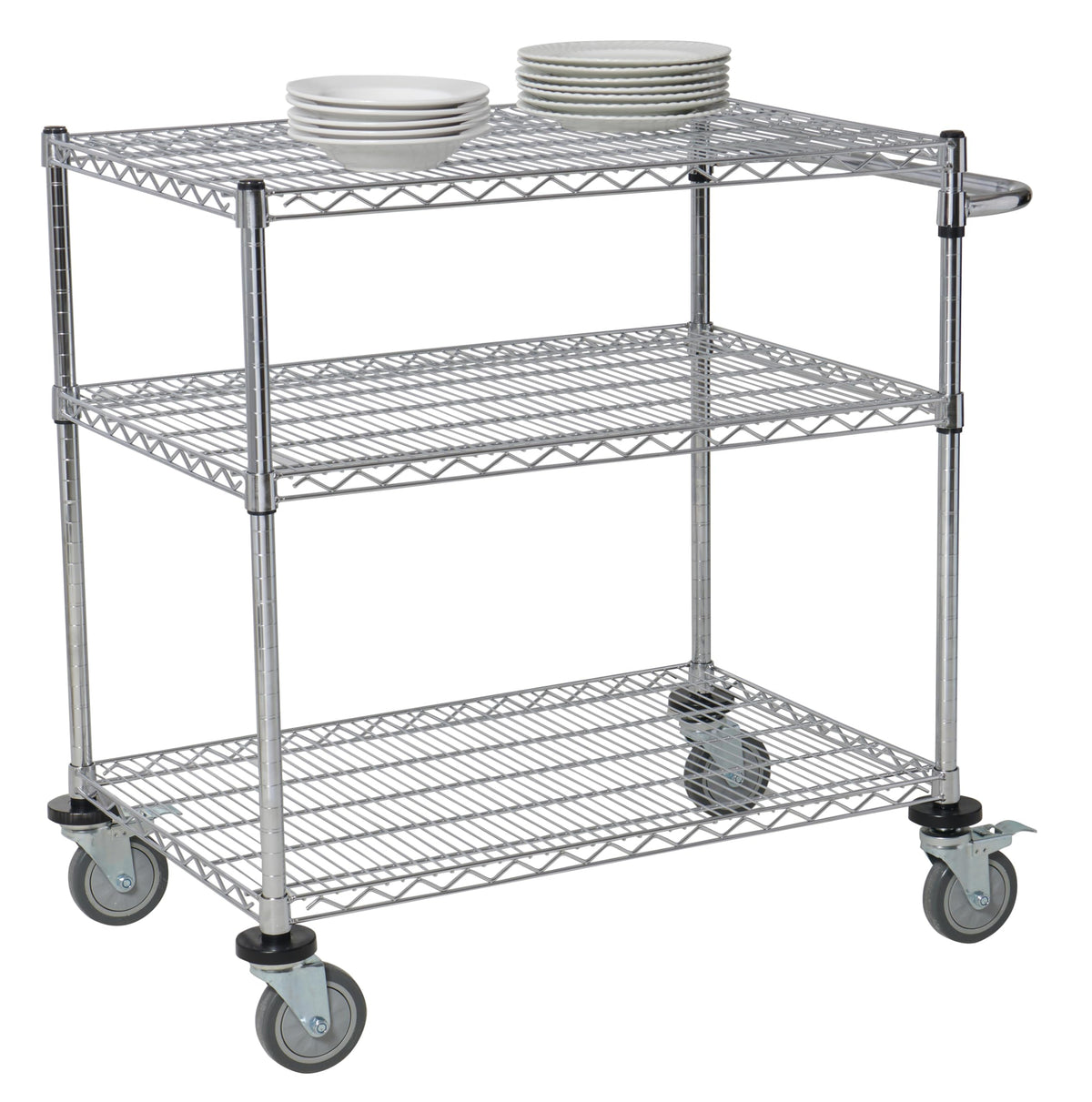HUBERT Flint - 24"L x 18"W / Flint / 1 Utility Carts