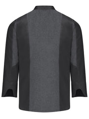 Red Kap Large / Charcoal / Deluxe Airflow Chef Coat Chef Jackets