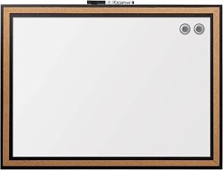 Quartet Dry-Erase Board/Whiteboard, 17"x23", Magnetic, Cork Frame (13765)