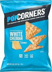 Popcorners Original Cheddar, Popped Corn Chips (5oz)