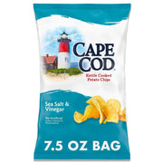 Cape Cod Sea Salt & Vinegar / 7.5 Ounce (Pack of 1) / 1 Potato