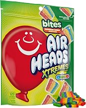 Airheads Xtremes Candy Bites, Rainbow Berry, 9 Ounces (12-Pack) | Individually Wrapped Bulk Chewy Sweet & Sour Candy, Artificially Flavored