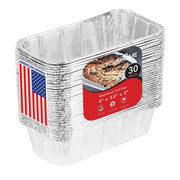 Stock Your Home Pans / 30 Pack / Silver Loaf Pans
