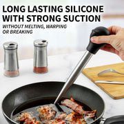 Zulay Kitchen Turkey Baster, Stainless Steel Syringe With 2 Needles