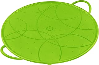 Kuhn Rikon 10.24" Silicone Splatter Guard, Green